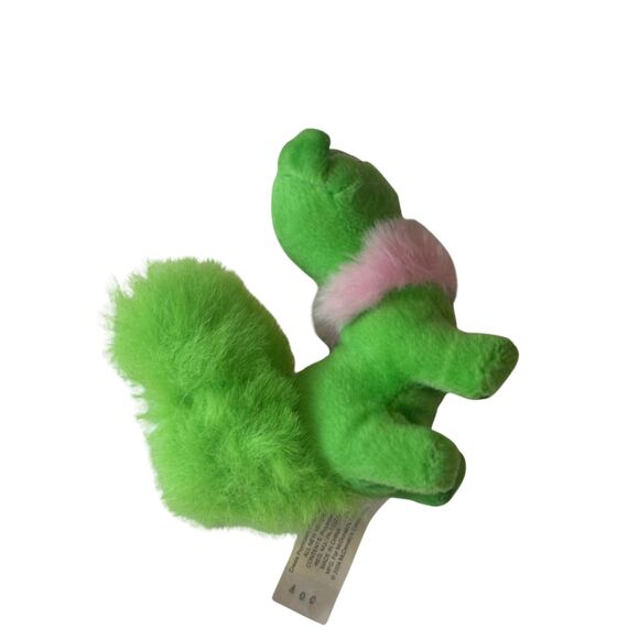 Vintage 2000s Neopets Plush – Green Wocky Cat (McDonald’s Toy) - Picture 4 of 9